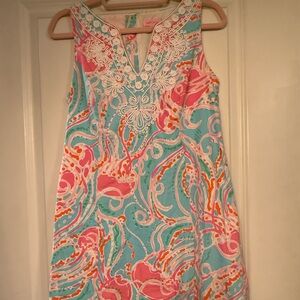 Lilly Pulitzer Multicolor Embroidered Dress